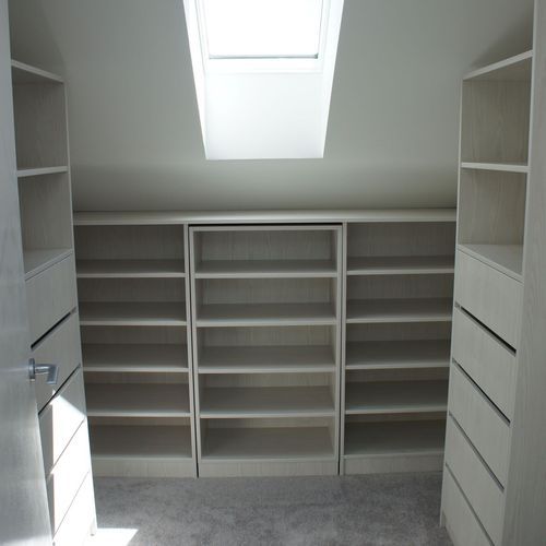Metro Washed Oak Melamine Wardrobe