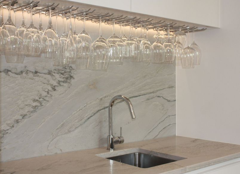 Minimalist White Kitchen
