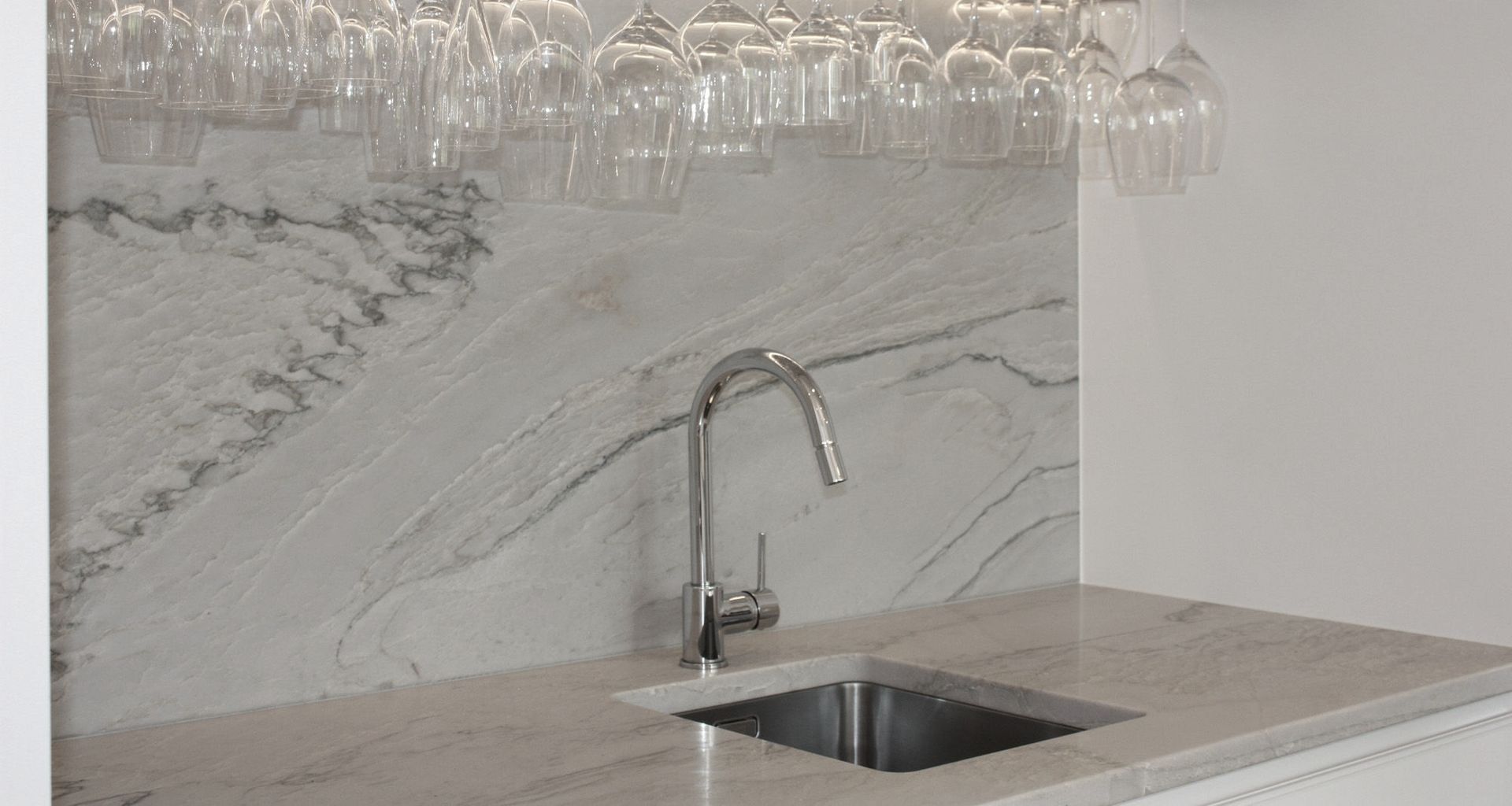 Minimalist White Kitchen banner
