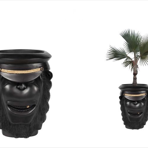 Monkey Vase