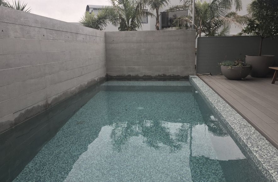 Mosaic Pool Tiling