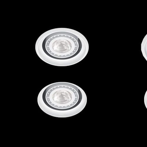 Moto-Palla In & Out Round Motorised Ceiling Recessed Light 
