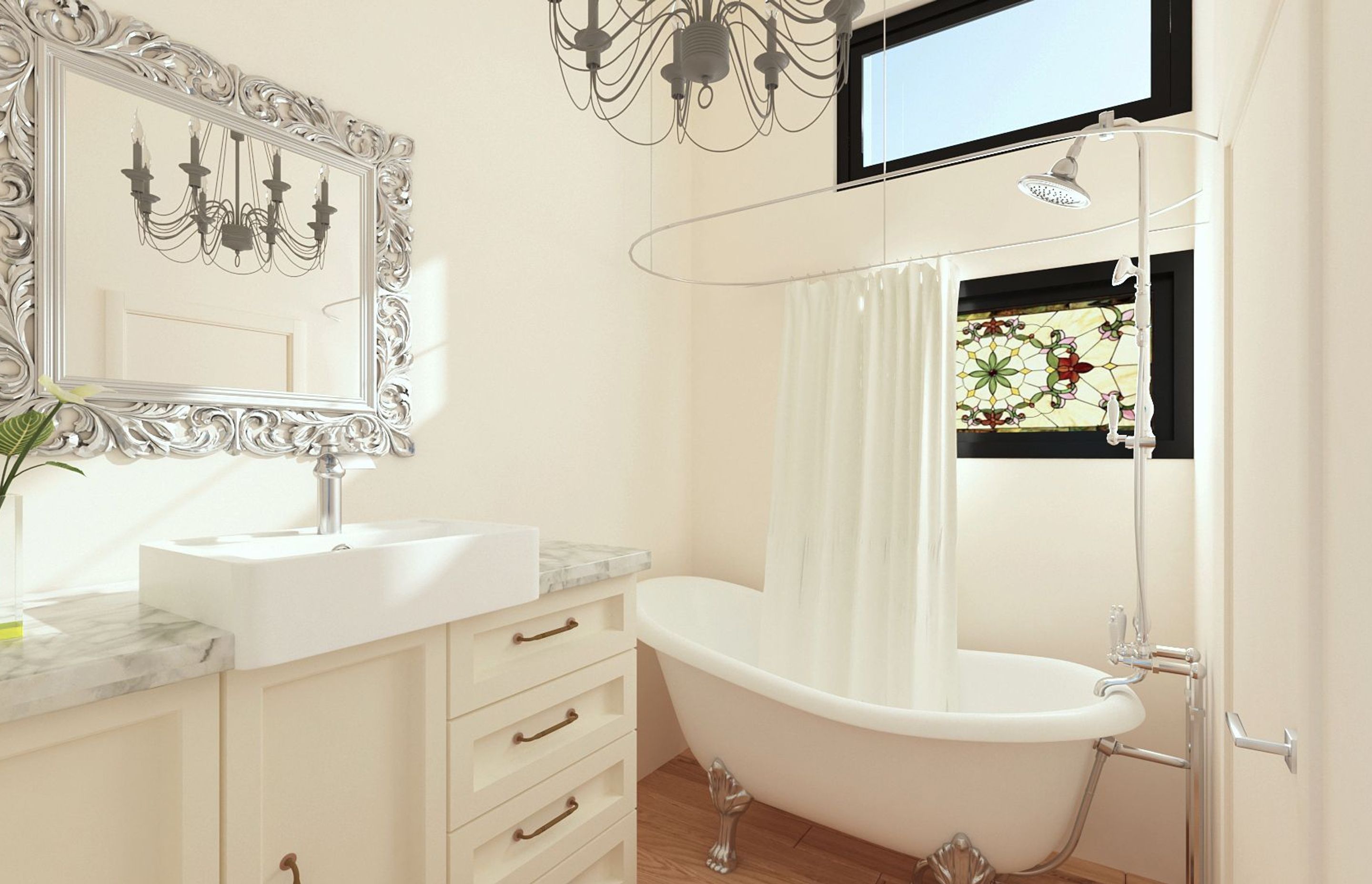 Bathroom 3D Render