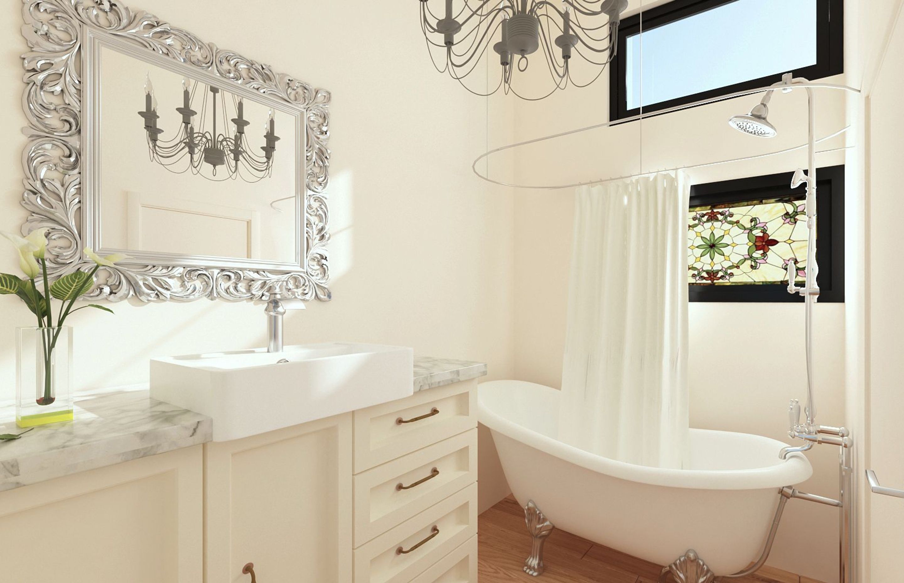 Bathroom 3D Render