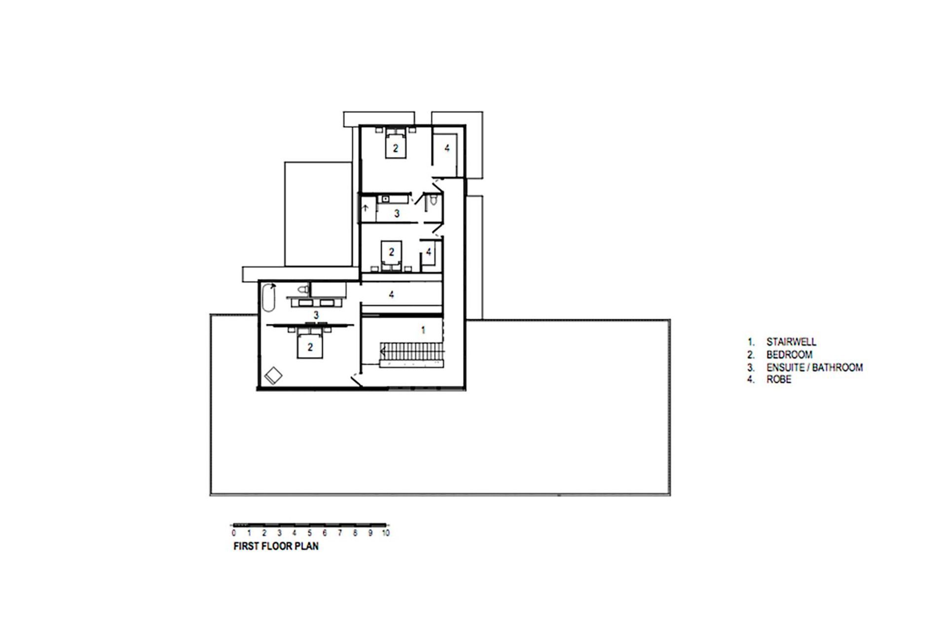 Nau Mai first-floor plan by O'Neil Architecture.