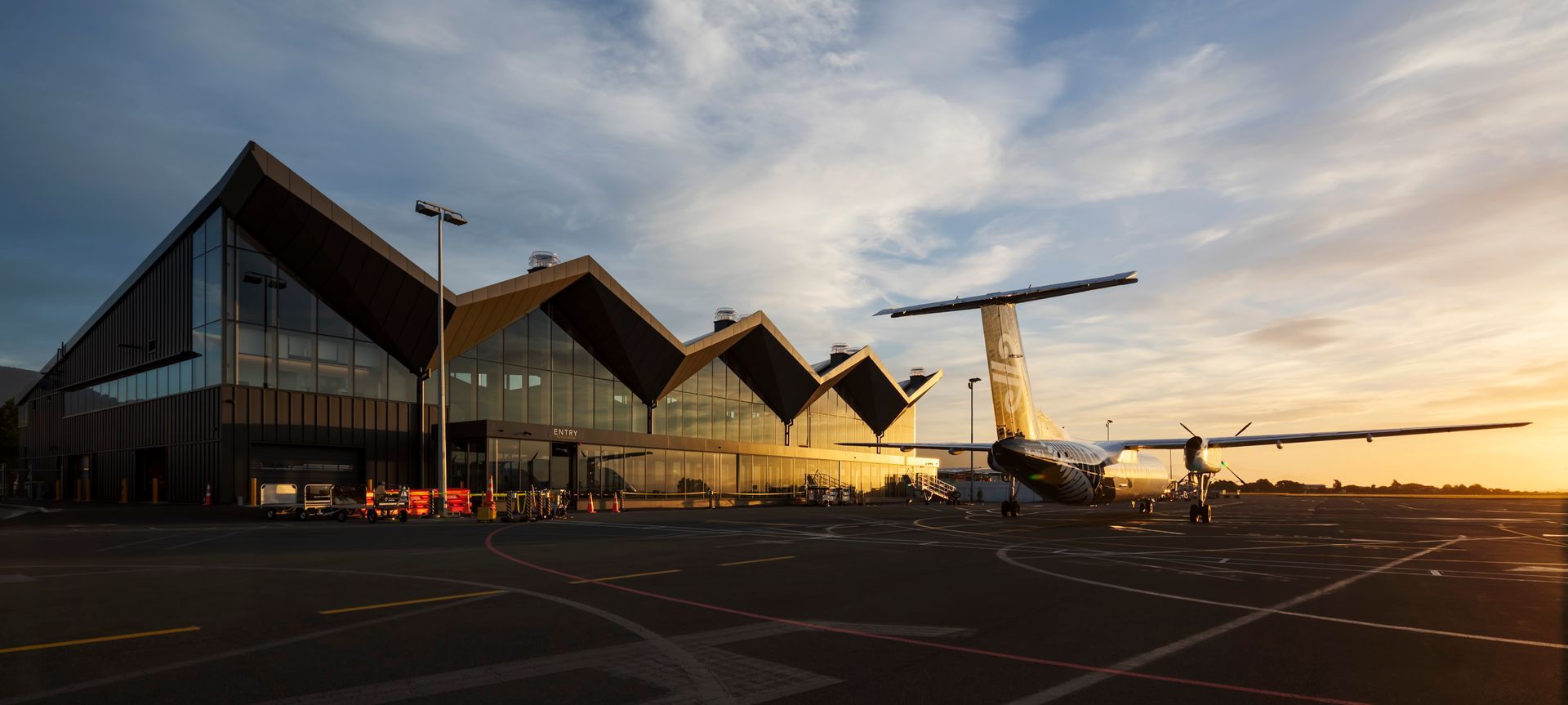 Nelson Airport Terminal, Stage 1 & Control Tower banner