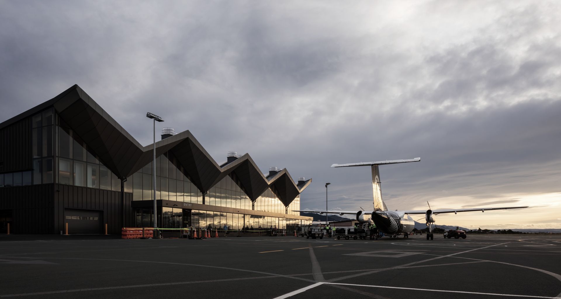 Nelson Airport Terminal banner