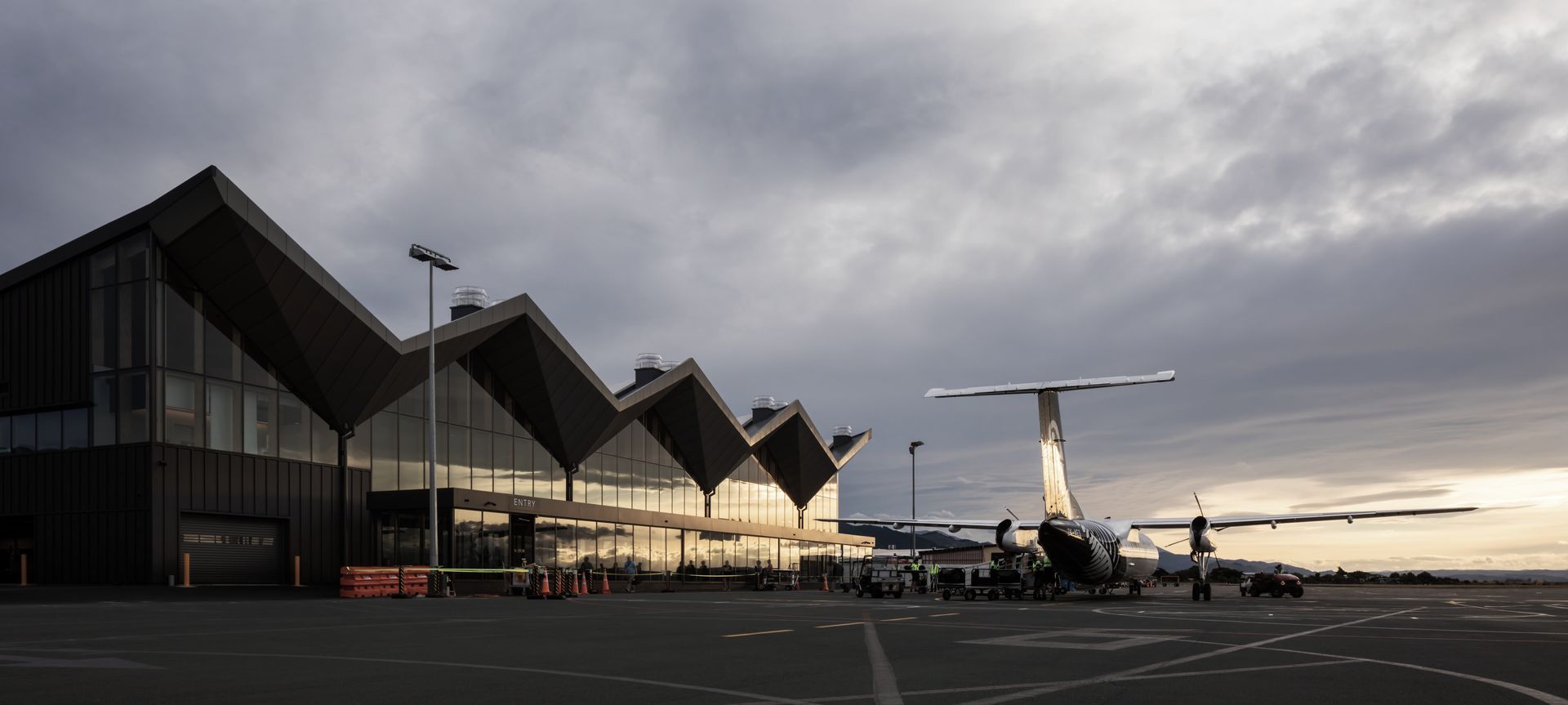 Nelson Airport Terminal banner