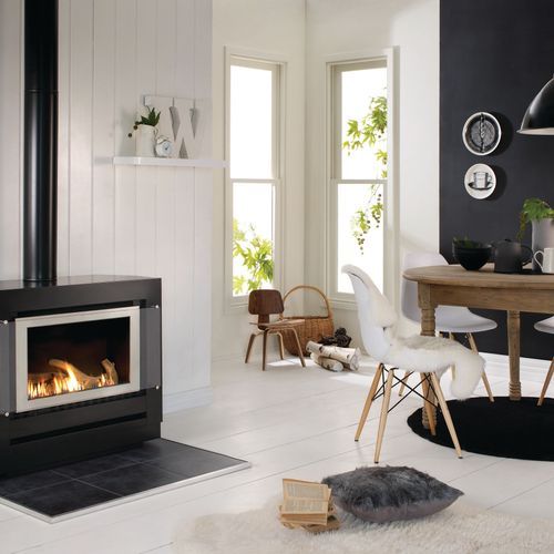 Rinnai Neo Freestanding Console Gas Fireplace 