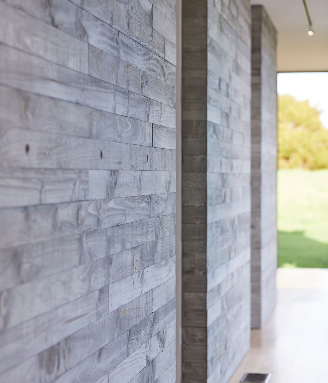 Construction of the board-formed in-situ concrete walls was overseen by Bannan Construction.