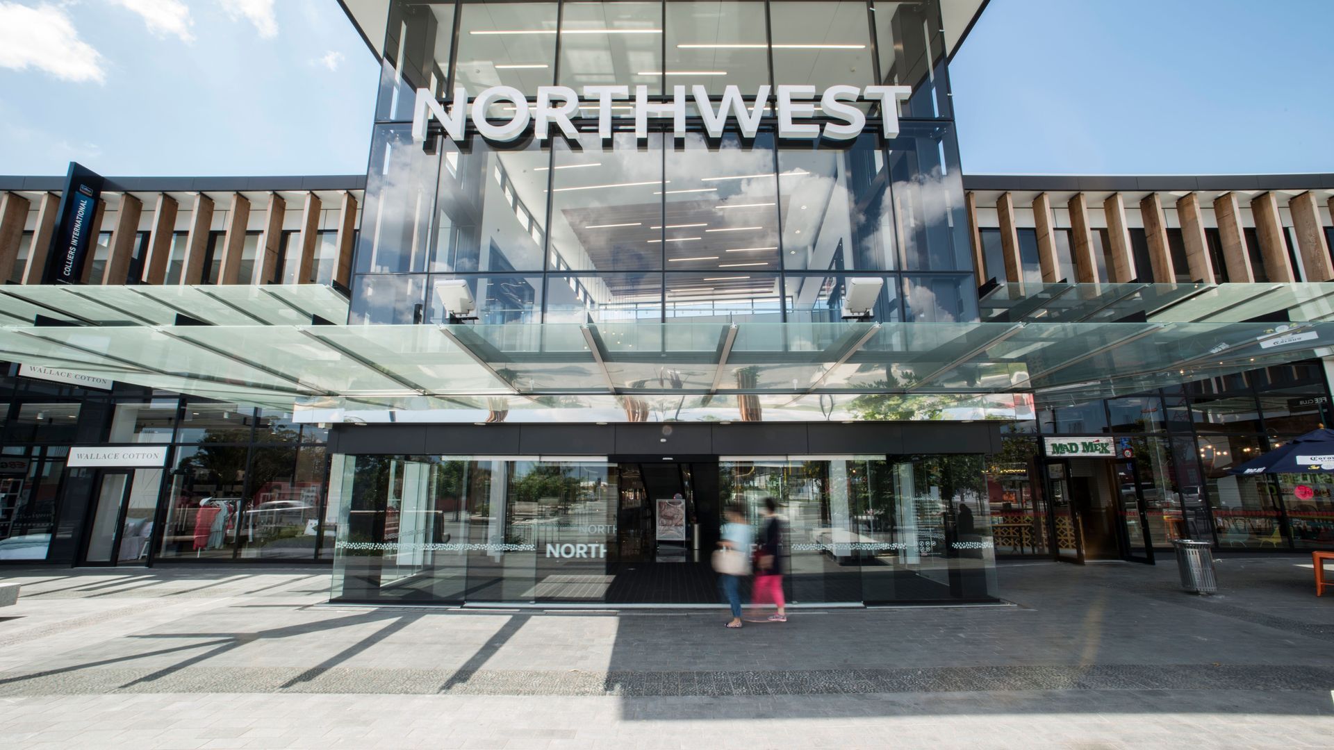 Northwest Shopping Centre banner