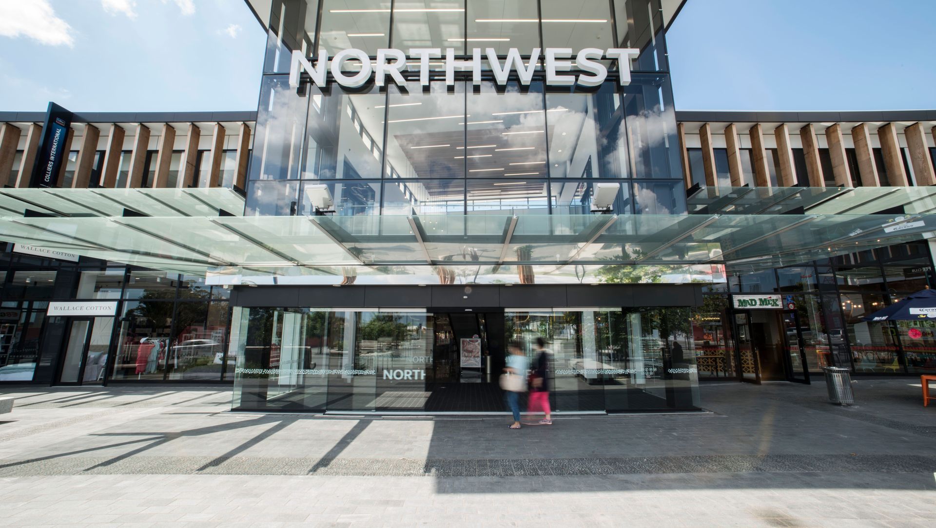 Northwest Shopping Centre banner