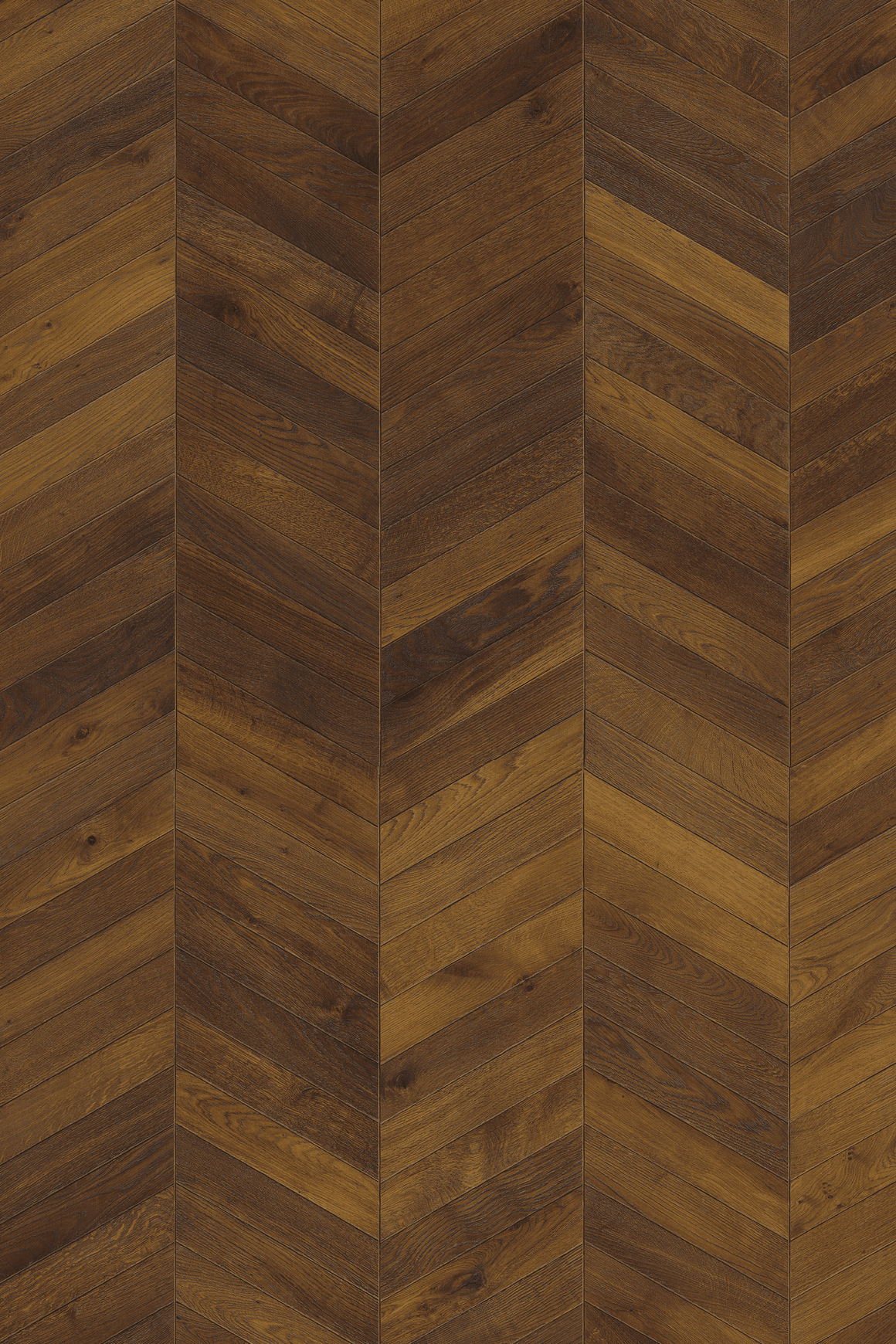 Oak Chevron Dark Brown Wood Flooring