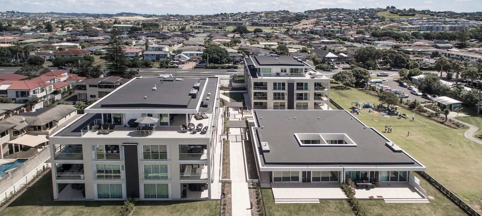 Ocean Point, Orewa banner