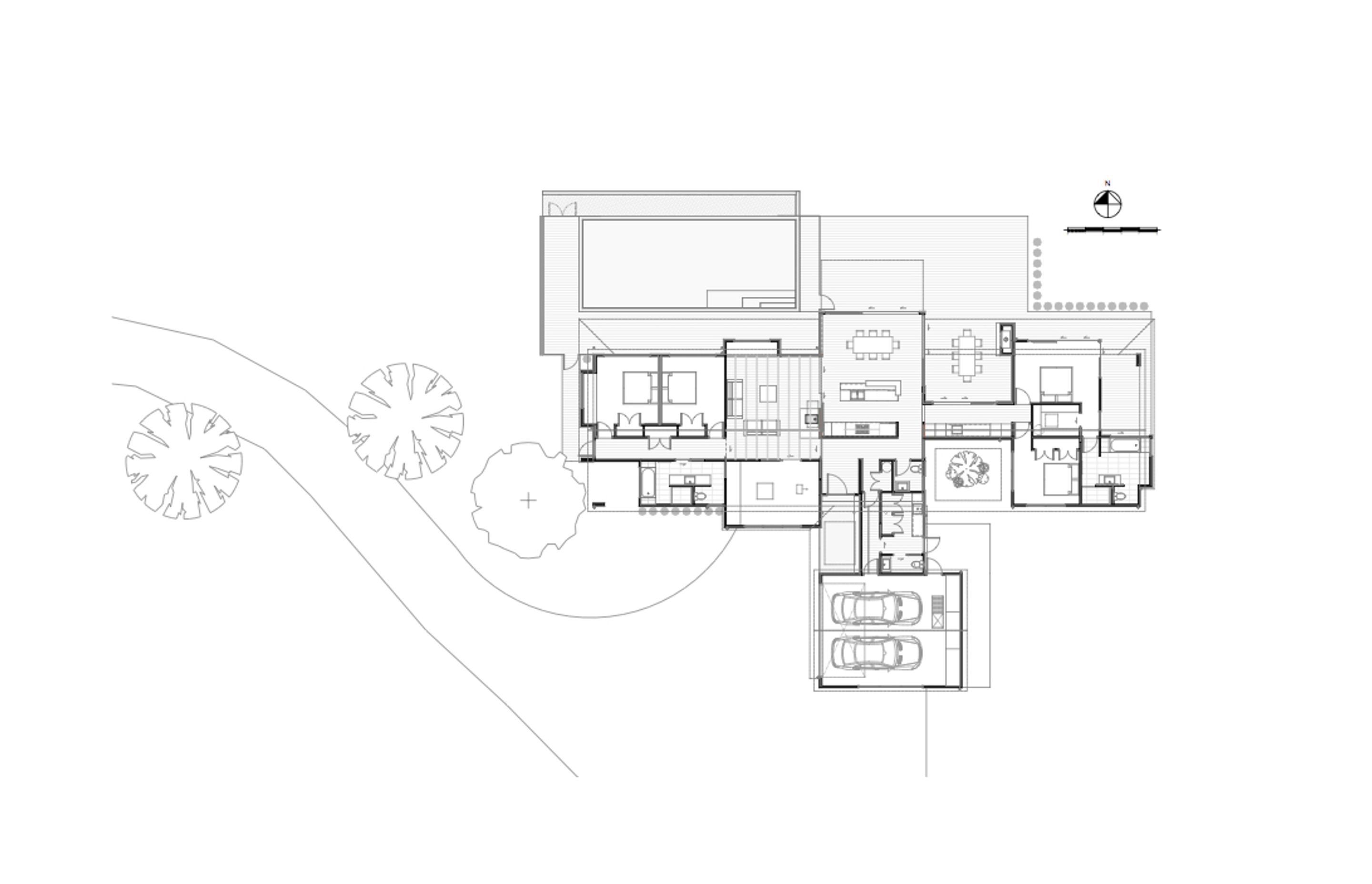 Site plan by Thorne Group Architecture.