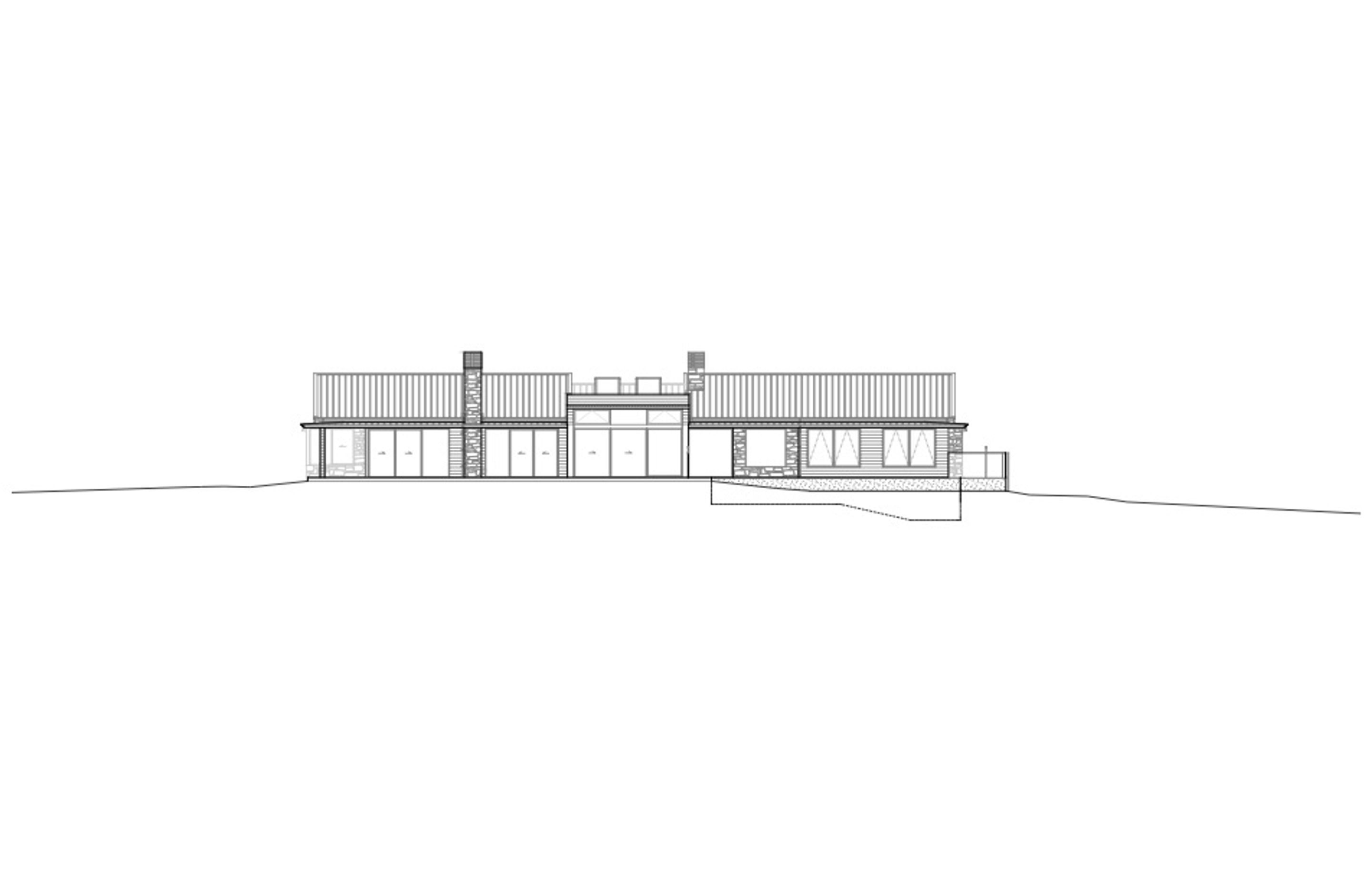 North elevation by Thorne Group Architecture.