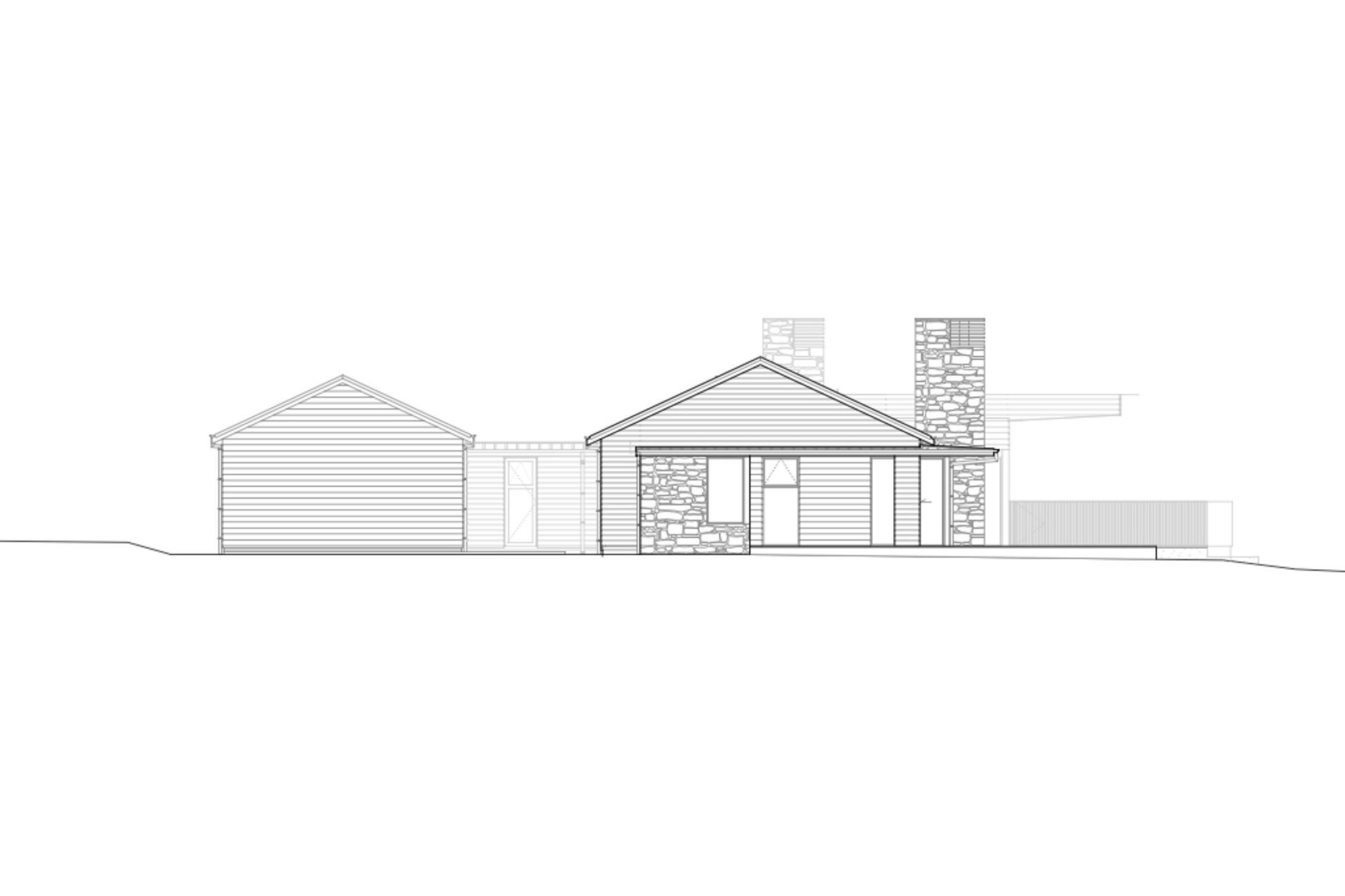 East elevation by Thorne Group Architecture.