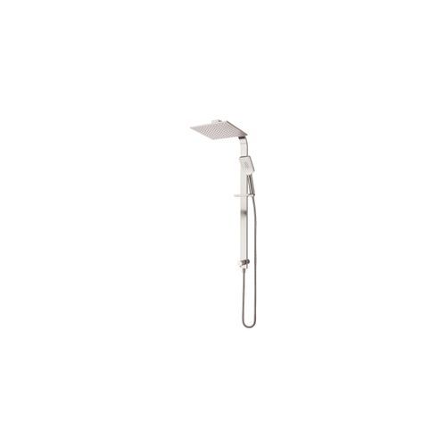 Olympia Brushed Nickel Square Double Head Shower VOP73SBN