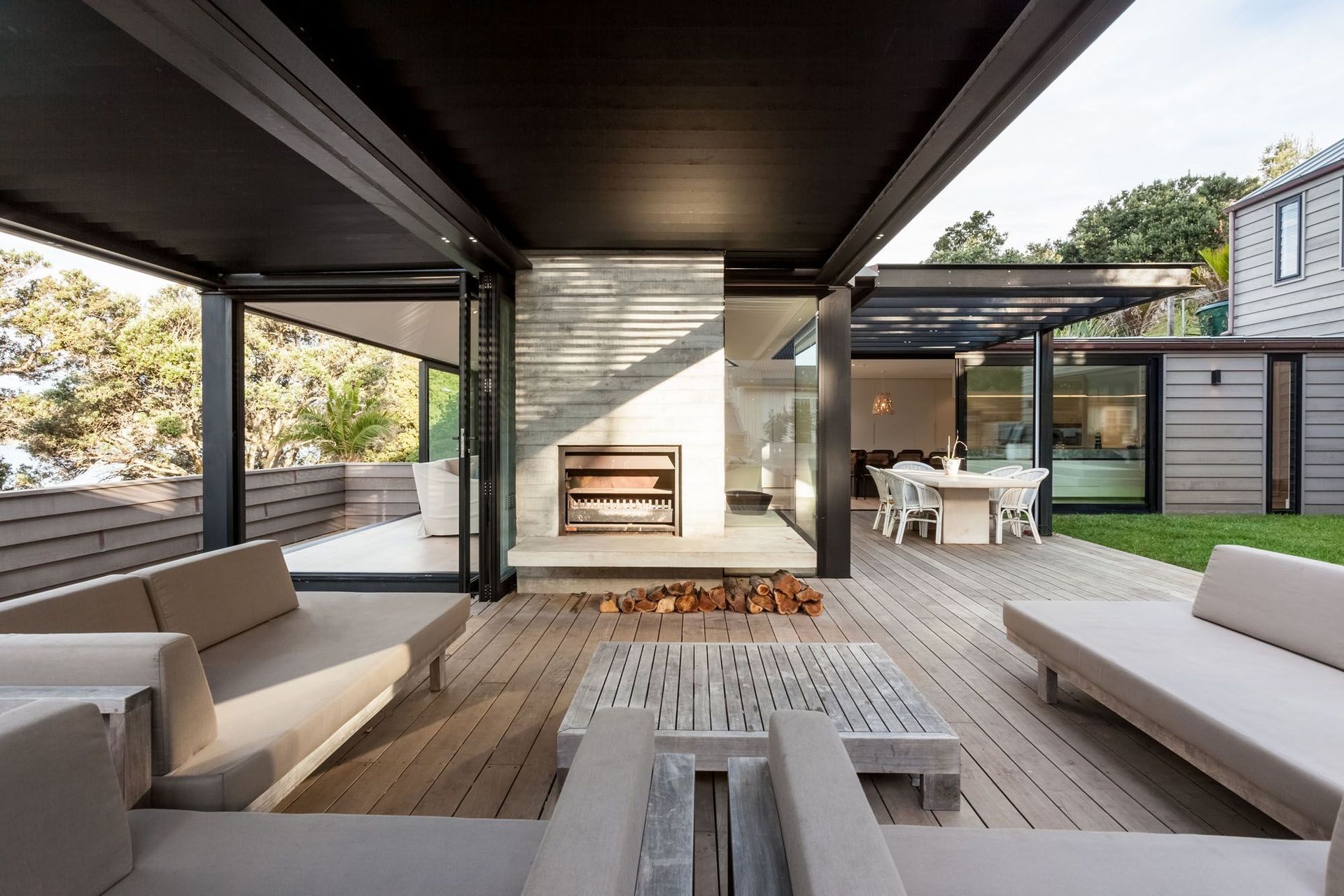 "Outdoor space is an extension of indoor. It deserves the same consideration" Murray Giblin Design Director Locarno Louvres.