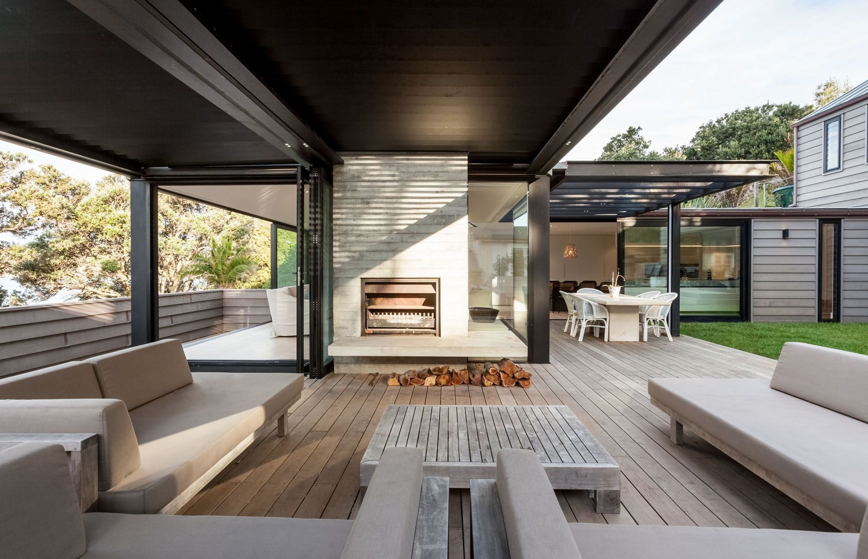 "Outdoor space is an extension of indoor. It deserves the same consideration" Murray Giblin Design Director Locarno Louvres.