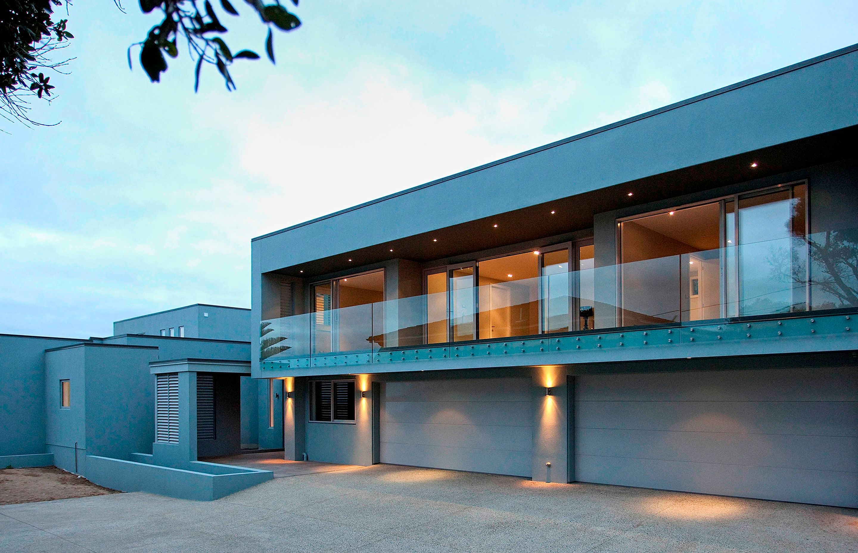 The owners asked that the colours be different from the neighbouring properties, whilst remaining sympathetic to them, and to the coastal environment.