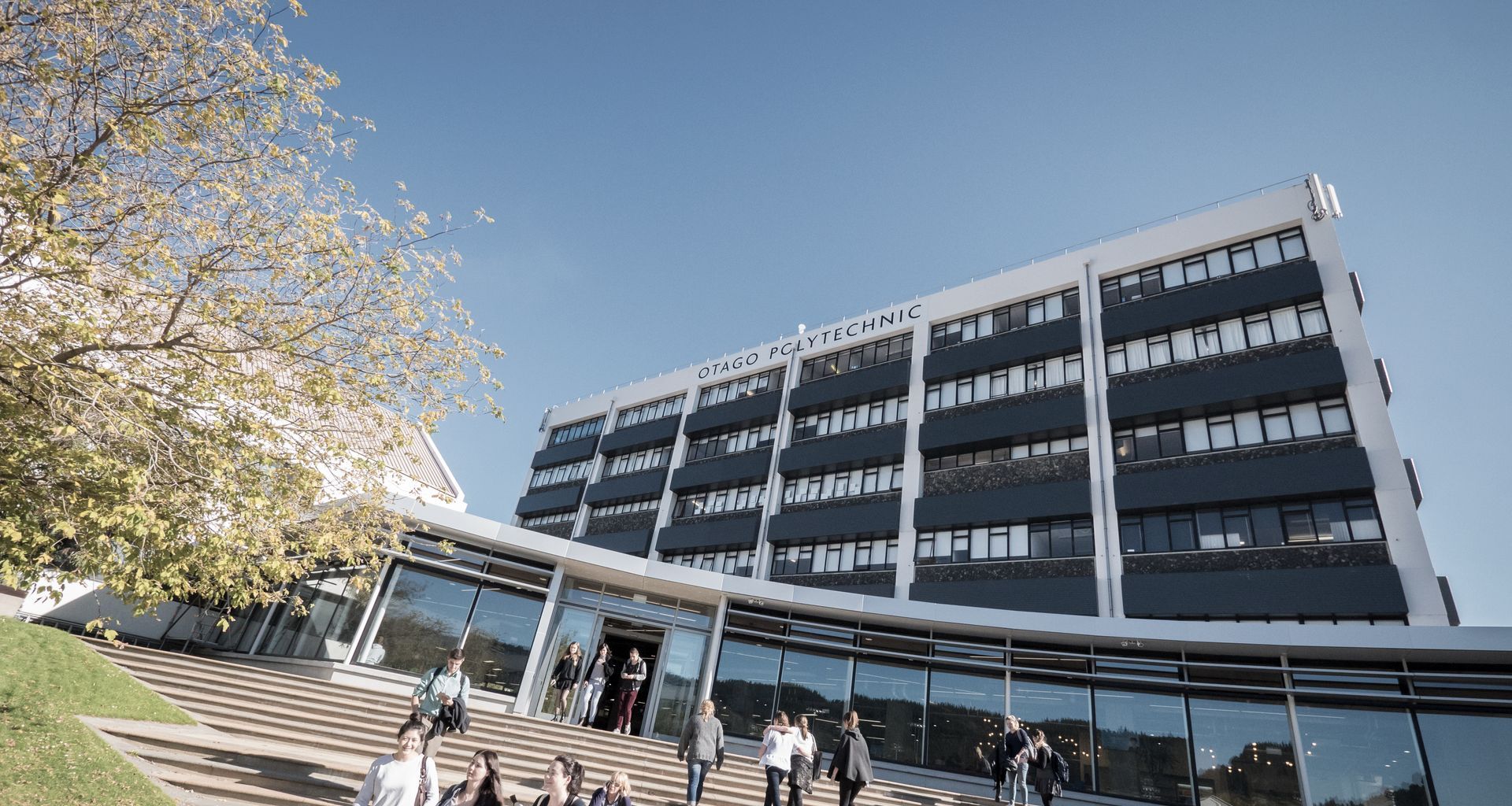 Otago Polytechnic Forth Street banner