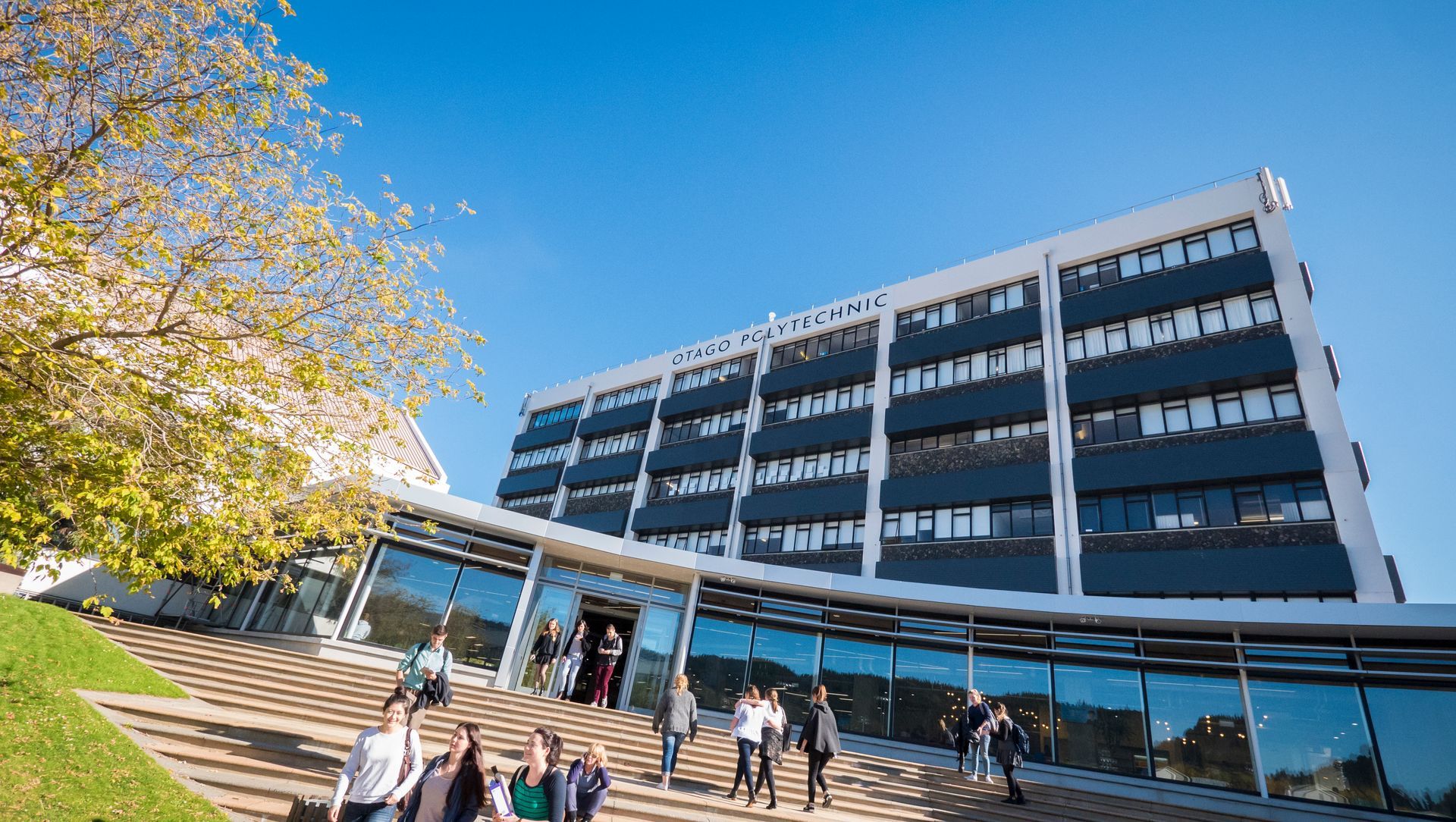 Otago Polytechnic Forth Street banner