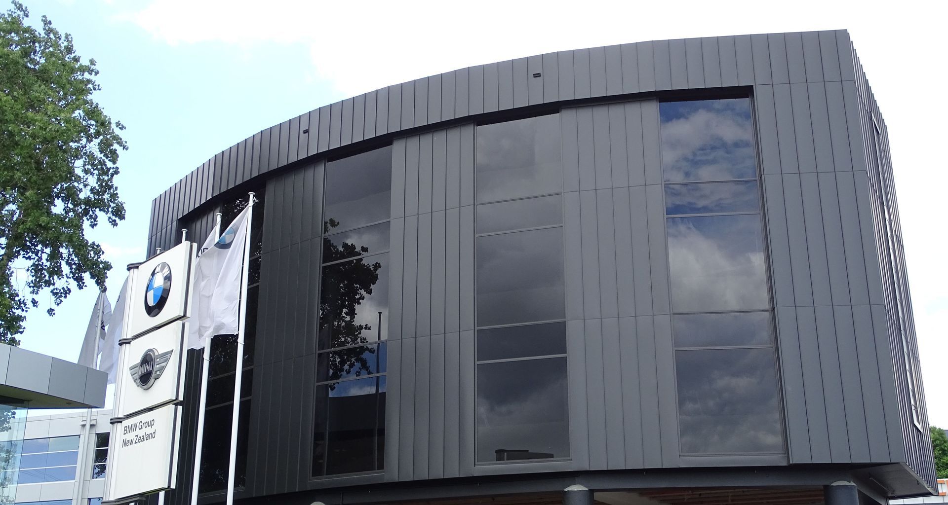 Pacific Rise Building banner