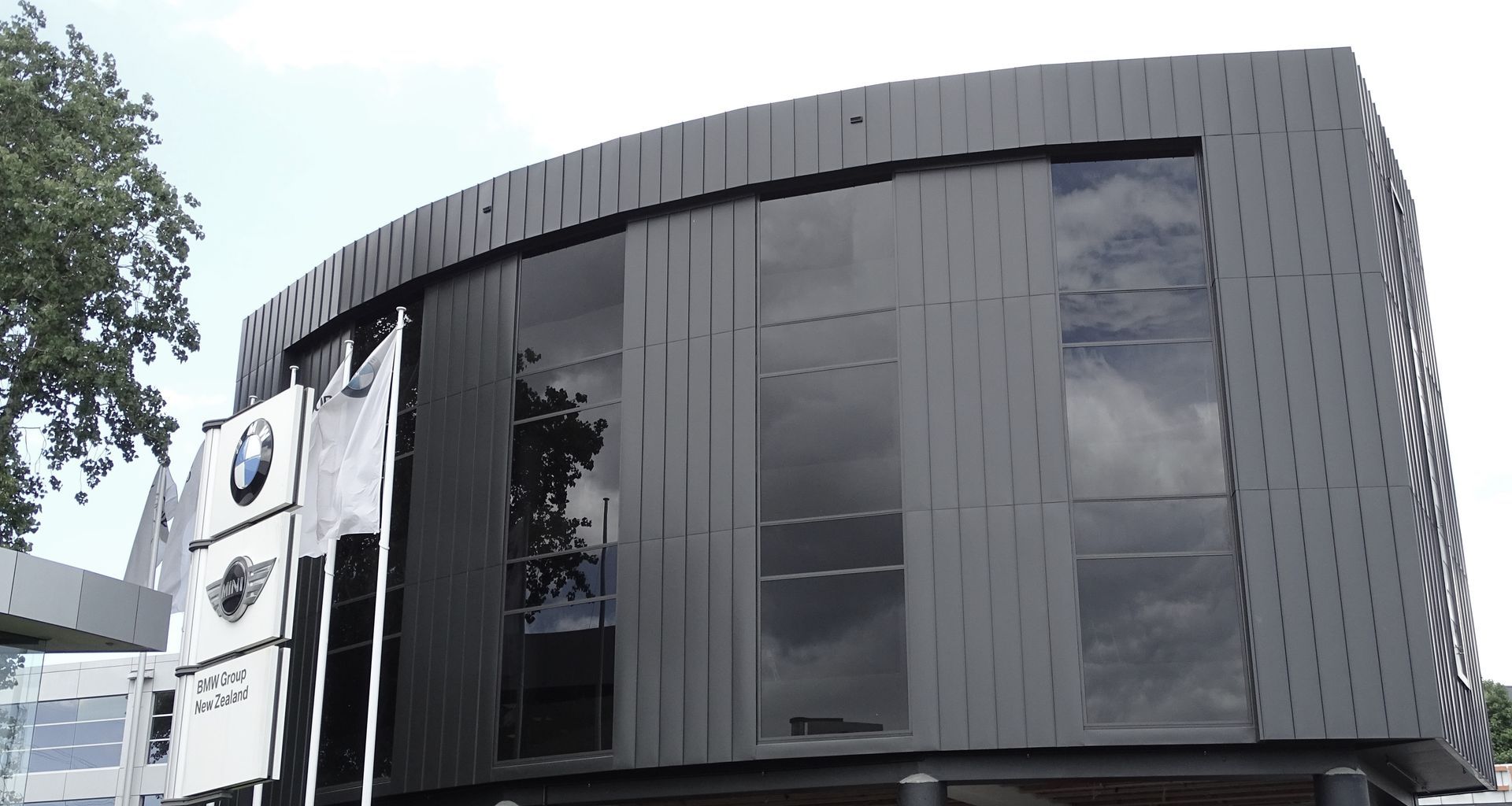 Pacific Rise Building banner