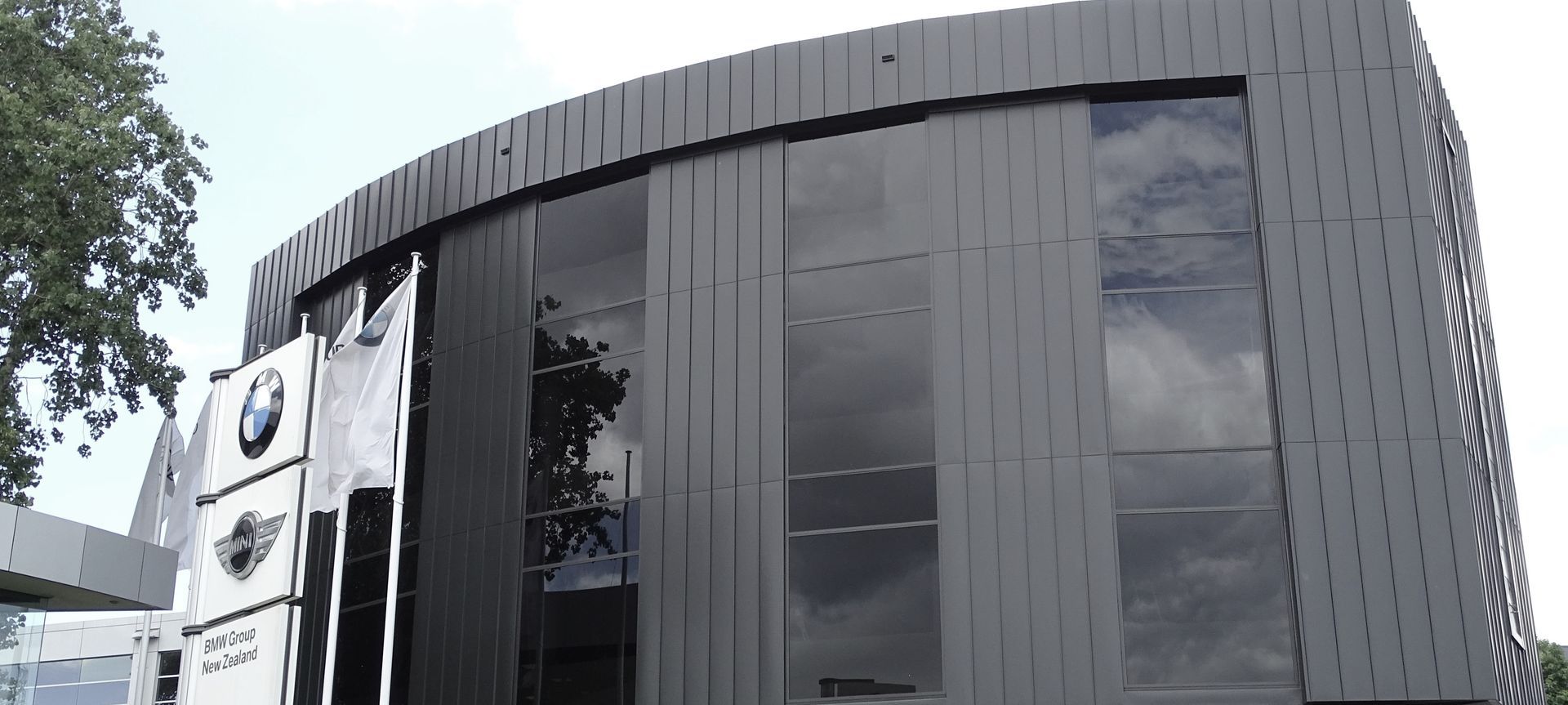 Pacific Rise Building banner
