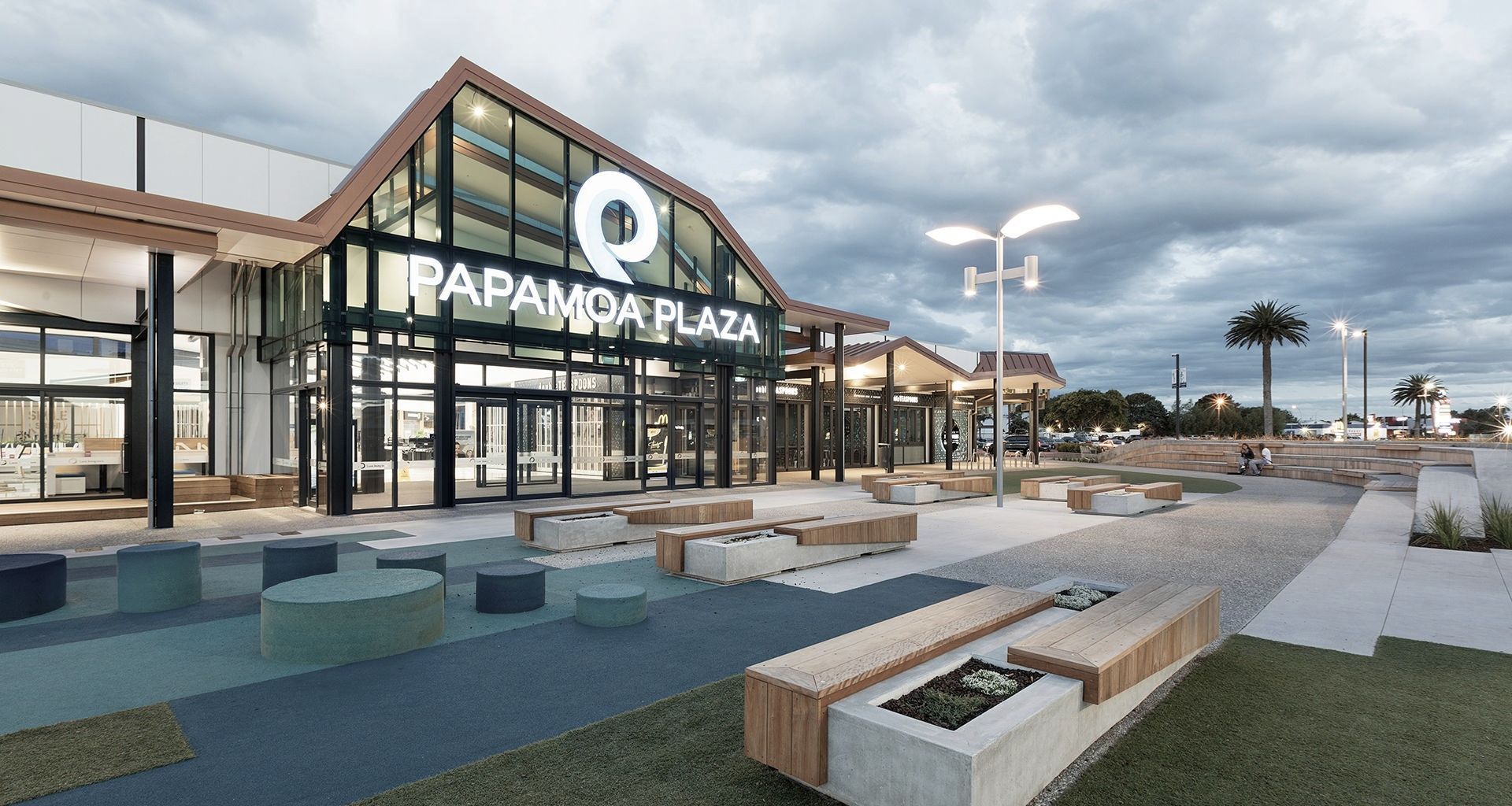 Papamoa Plaza banner