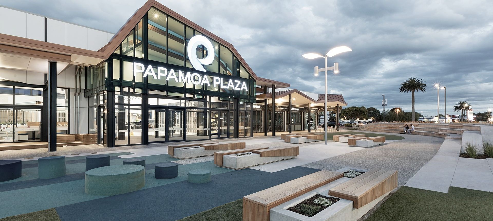 Papamoa Plaza banner