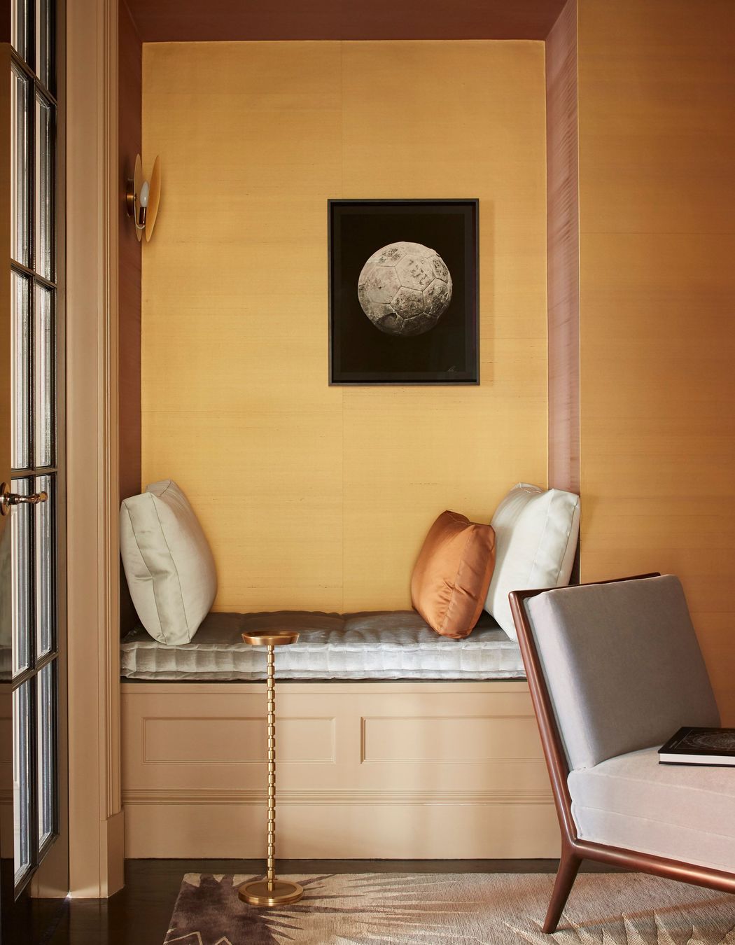 Map Room.  Interiors by Lisa Tharp.  Photography by Max Kim-Bee.