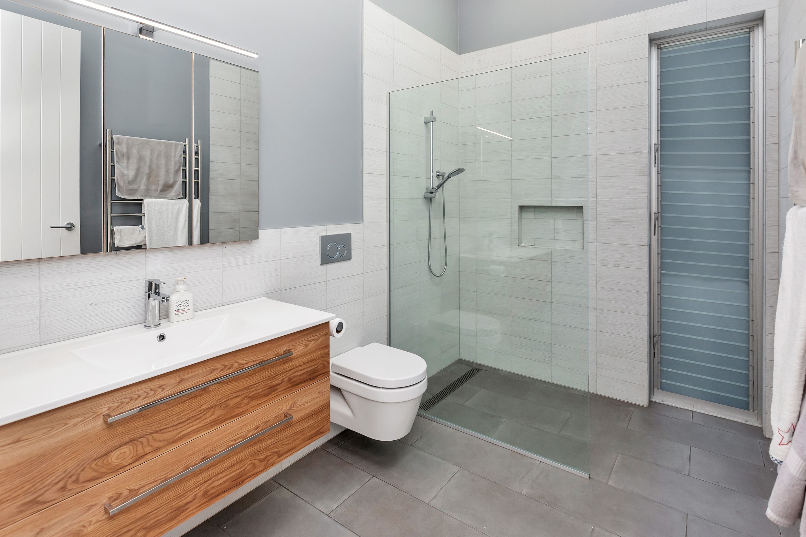 Master bathroom