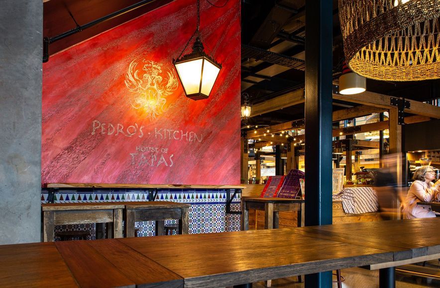 Polished Plaster - Pedros Kitchen