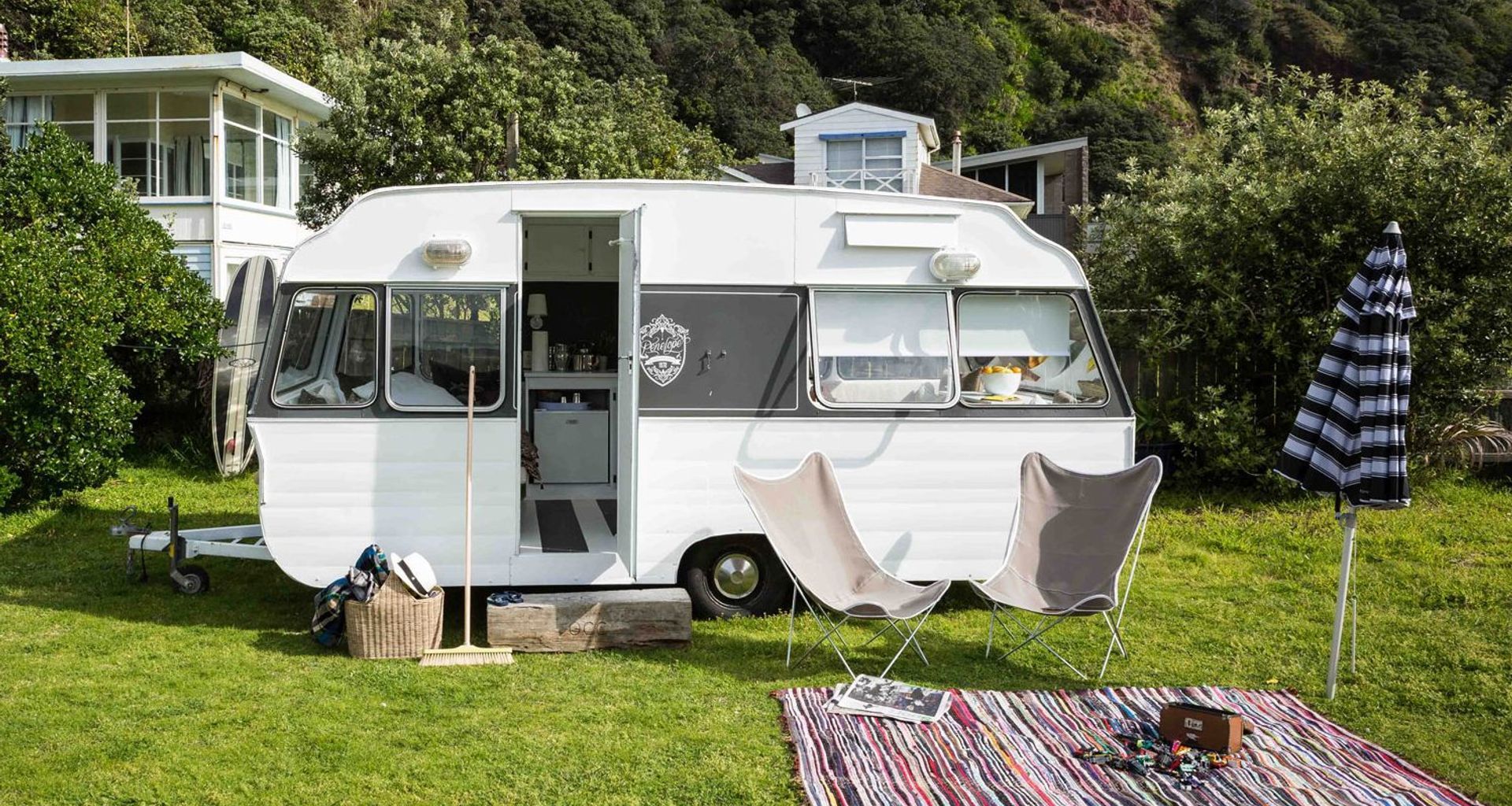 Penelope the Caravan banner