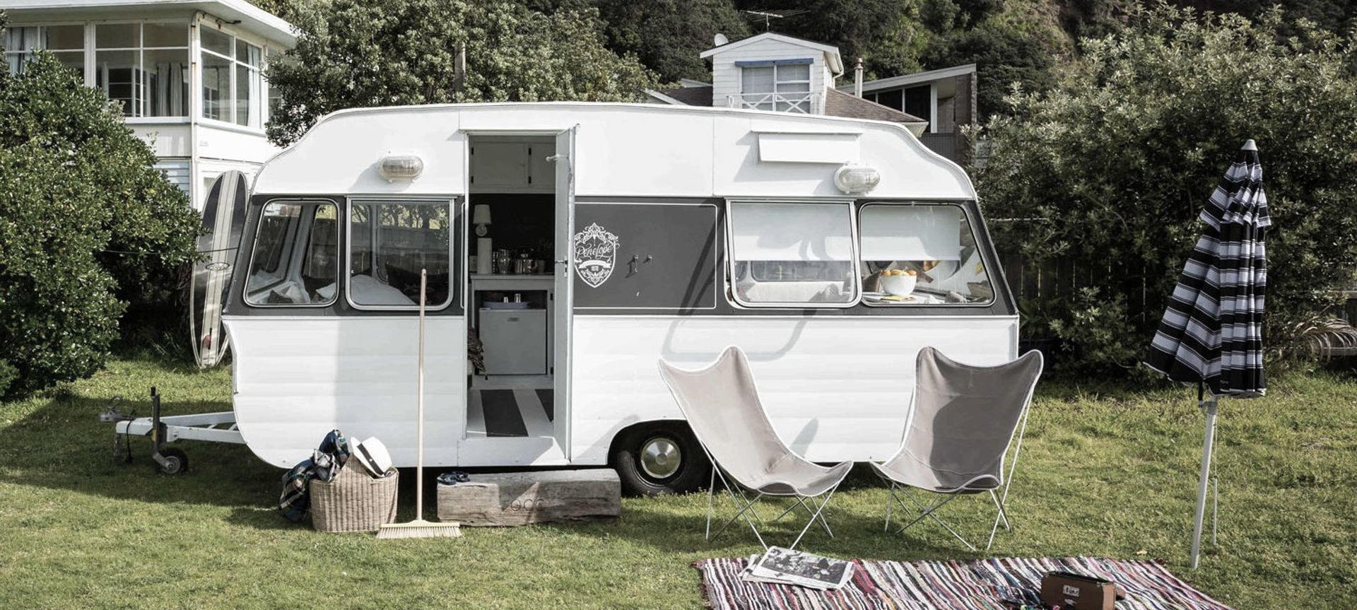 Penelope the Caravan banner