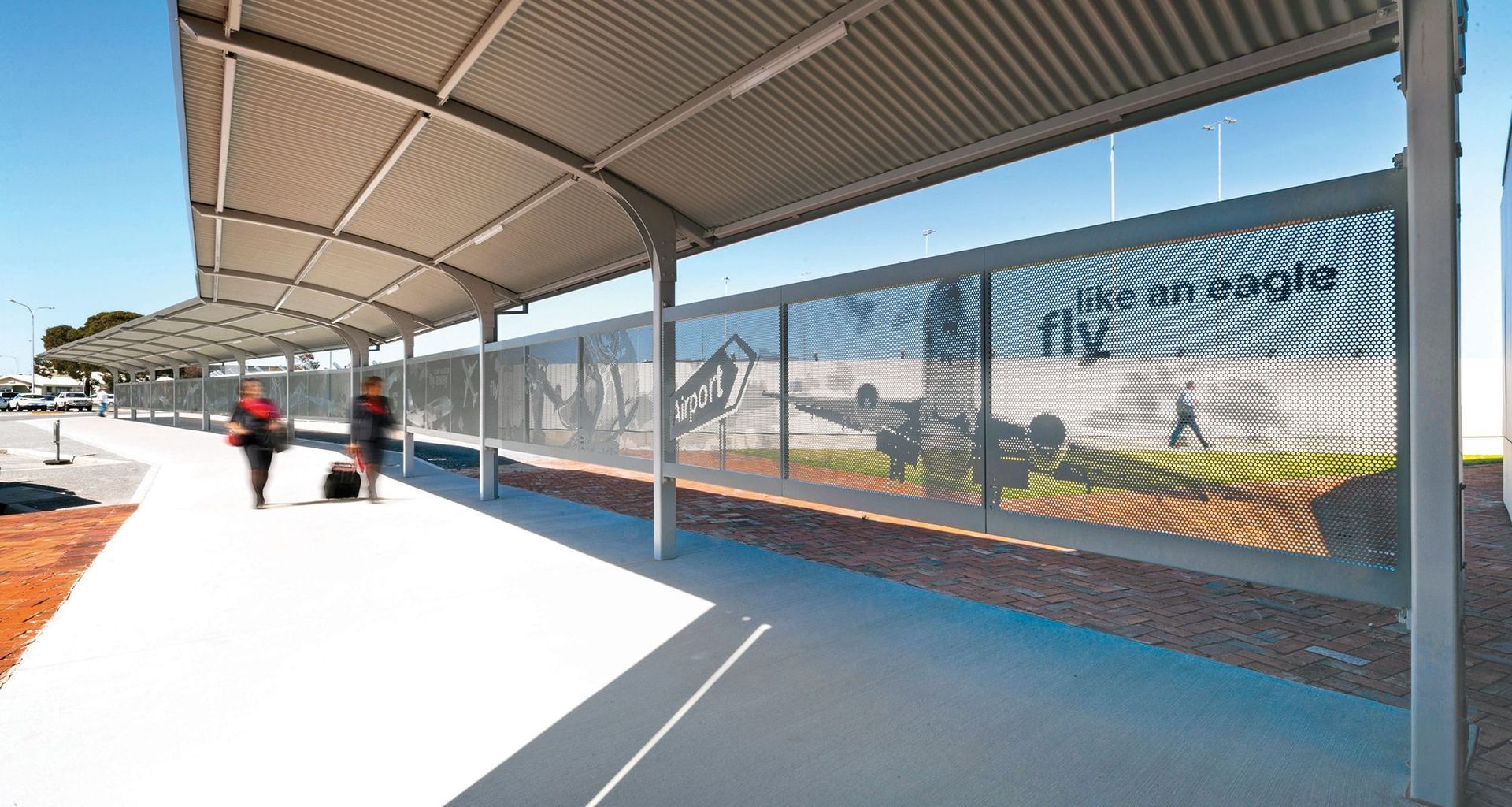 Perforated Art banner