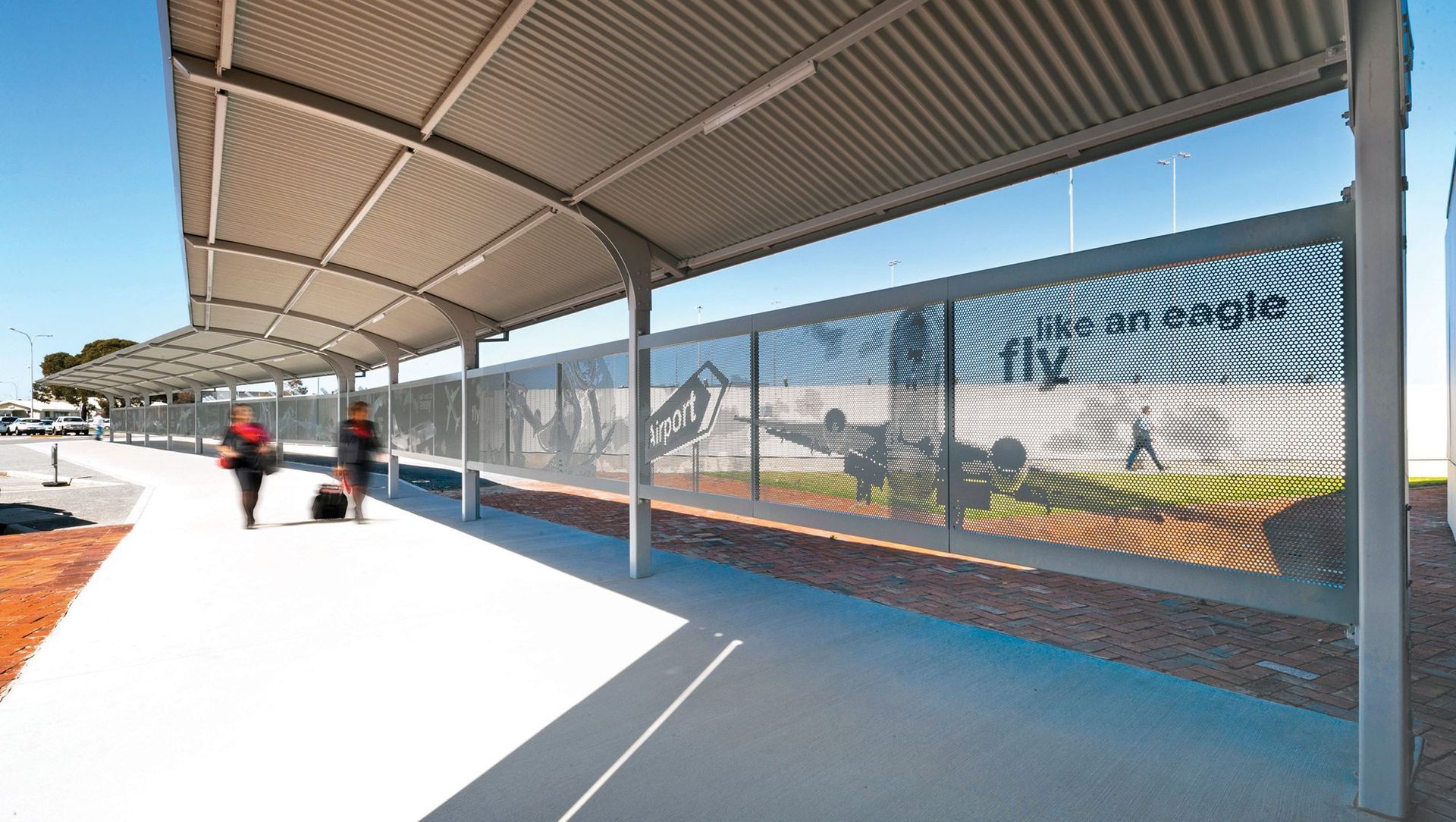 Perforated Art banner