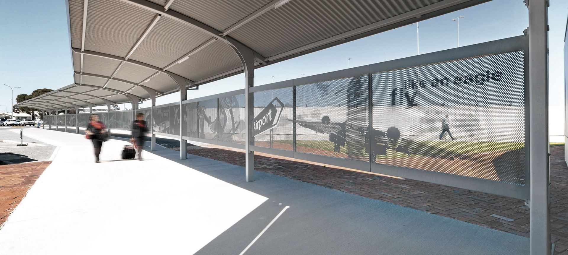Perforated Art banner