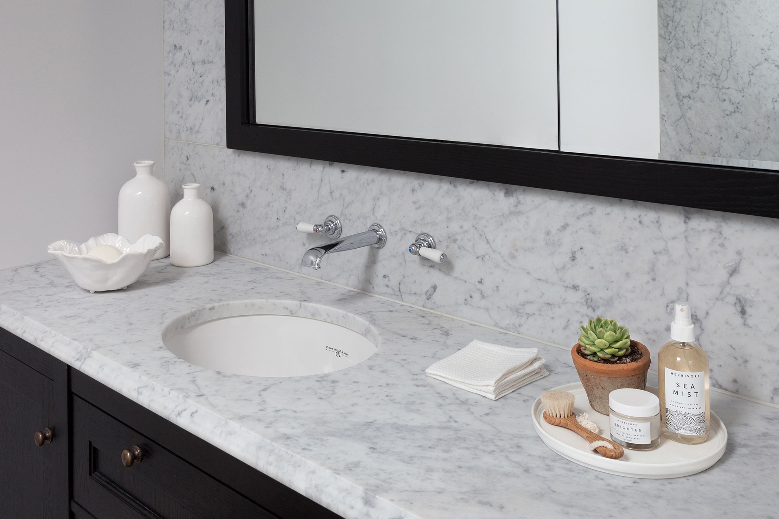 Perrin & Rowe Low Spout Basin Set