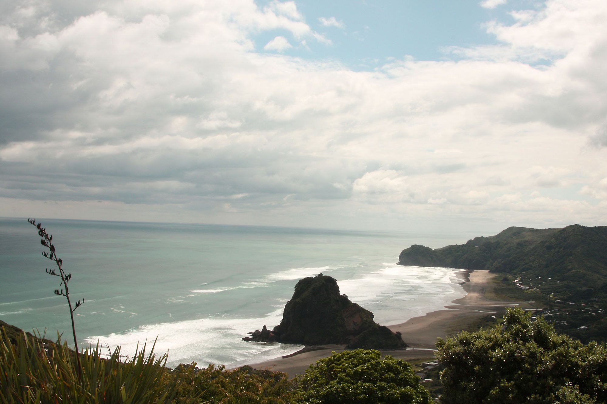 The cottage and gypsy caravan are set amongst native NZ bush in Piha. The house is an exact copy of an 1860’s miner’s cottage from Otago.