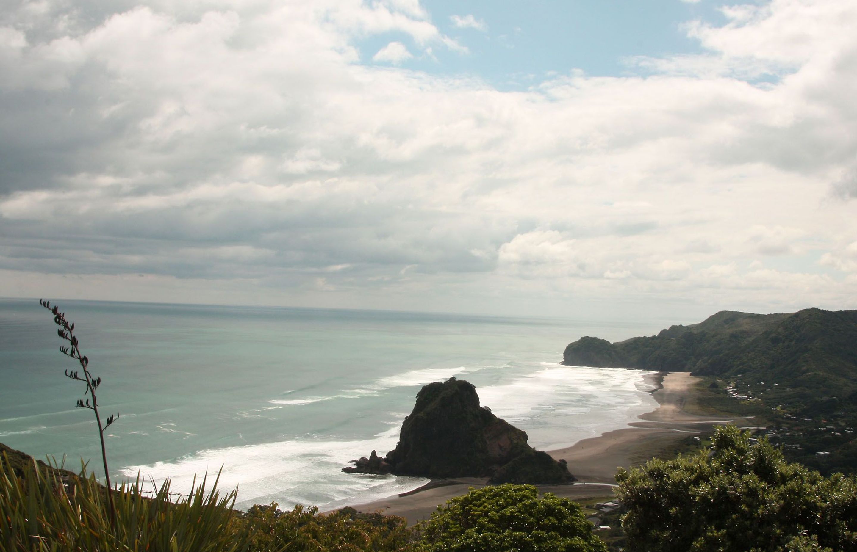 The cottage and gypsy caravan are set amongst native NZ bush in Piha.  The house is an exact copy of an 1860’s miner’s cottage from Otago.