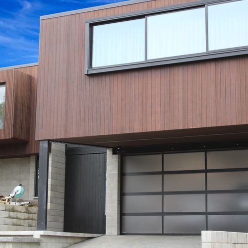 Plexiglass Custom Garage Door