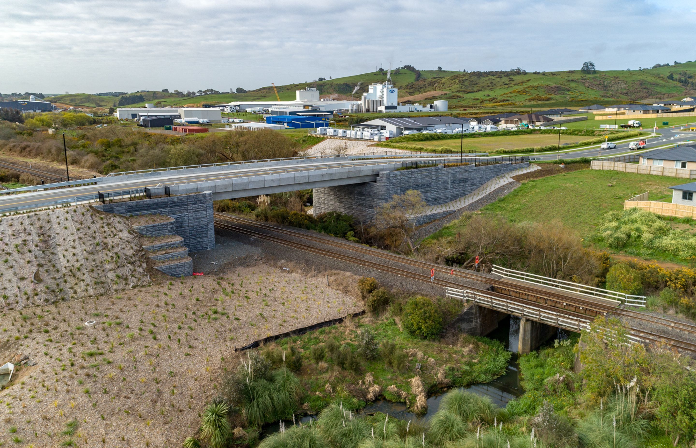 Construction Photography NZ - CPNZ - CivilPlan - Pokeno Development - Drone Photo 1