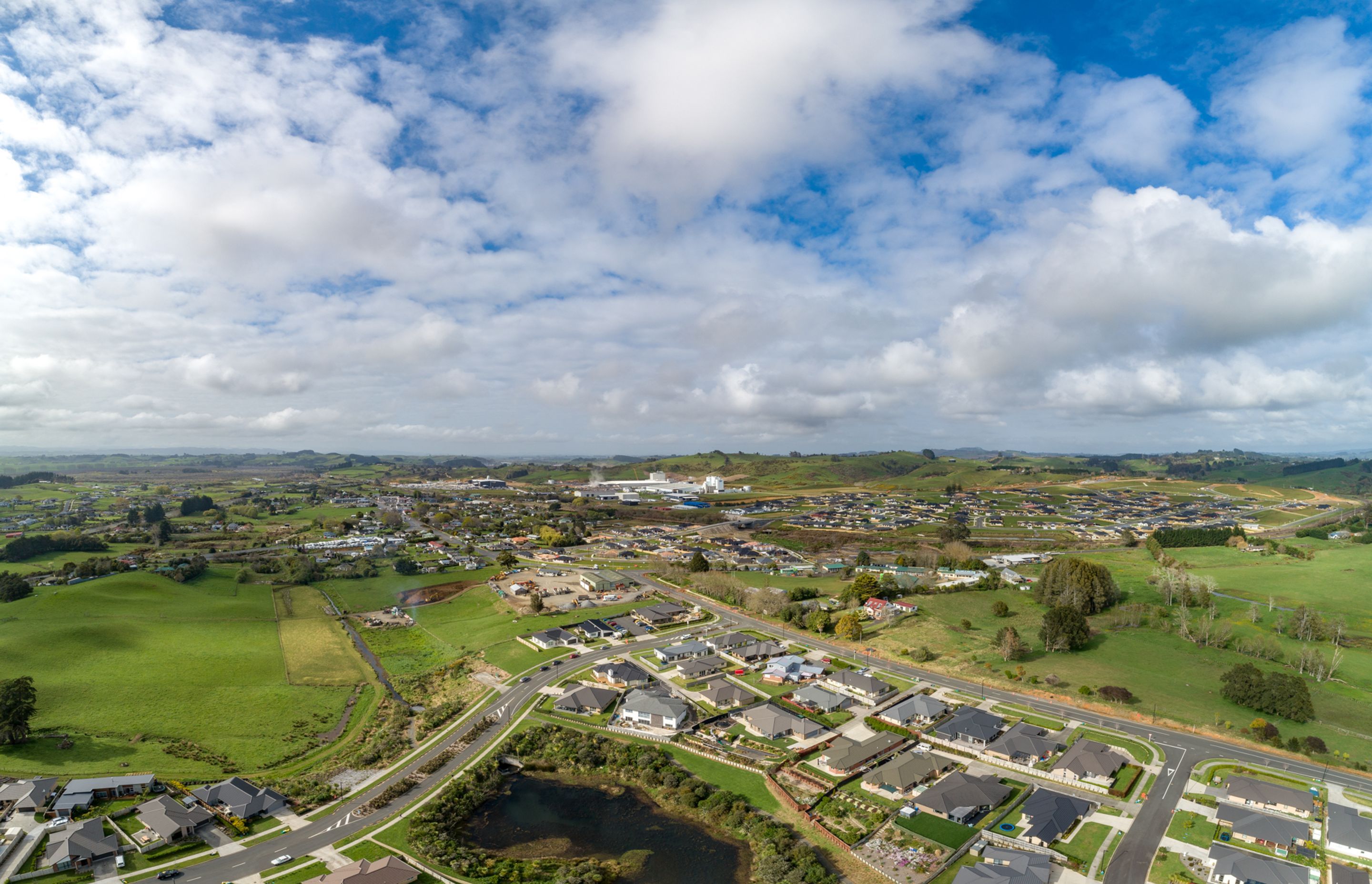 Construction Photography NZ - CPNZ - CivilPlan - Pokeno Development - Drone Photo 1