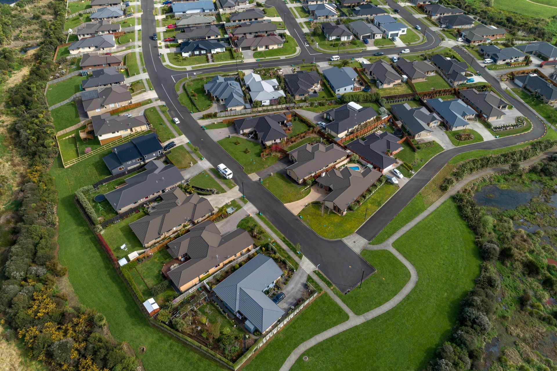 Construction Photography NZ - CPNZ - CivilPlan - Pokeno Development - Drone Photo 4