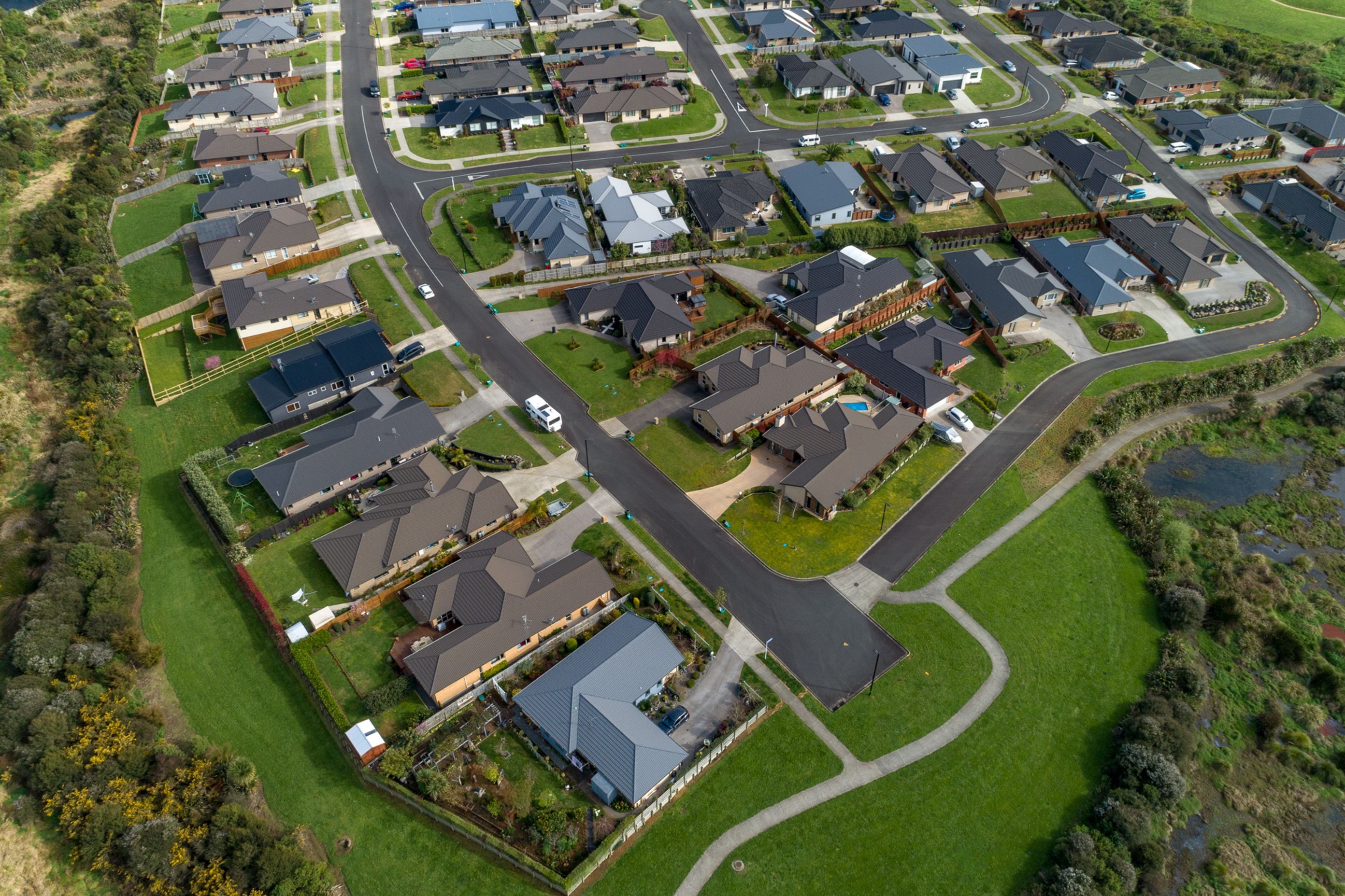 Construction Photography NZ - CPNZ - CivilPlan - Pokeno Development - Drone Photo 4