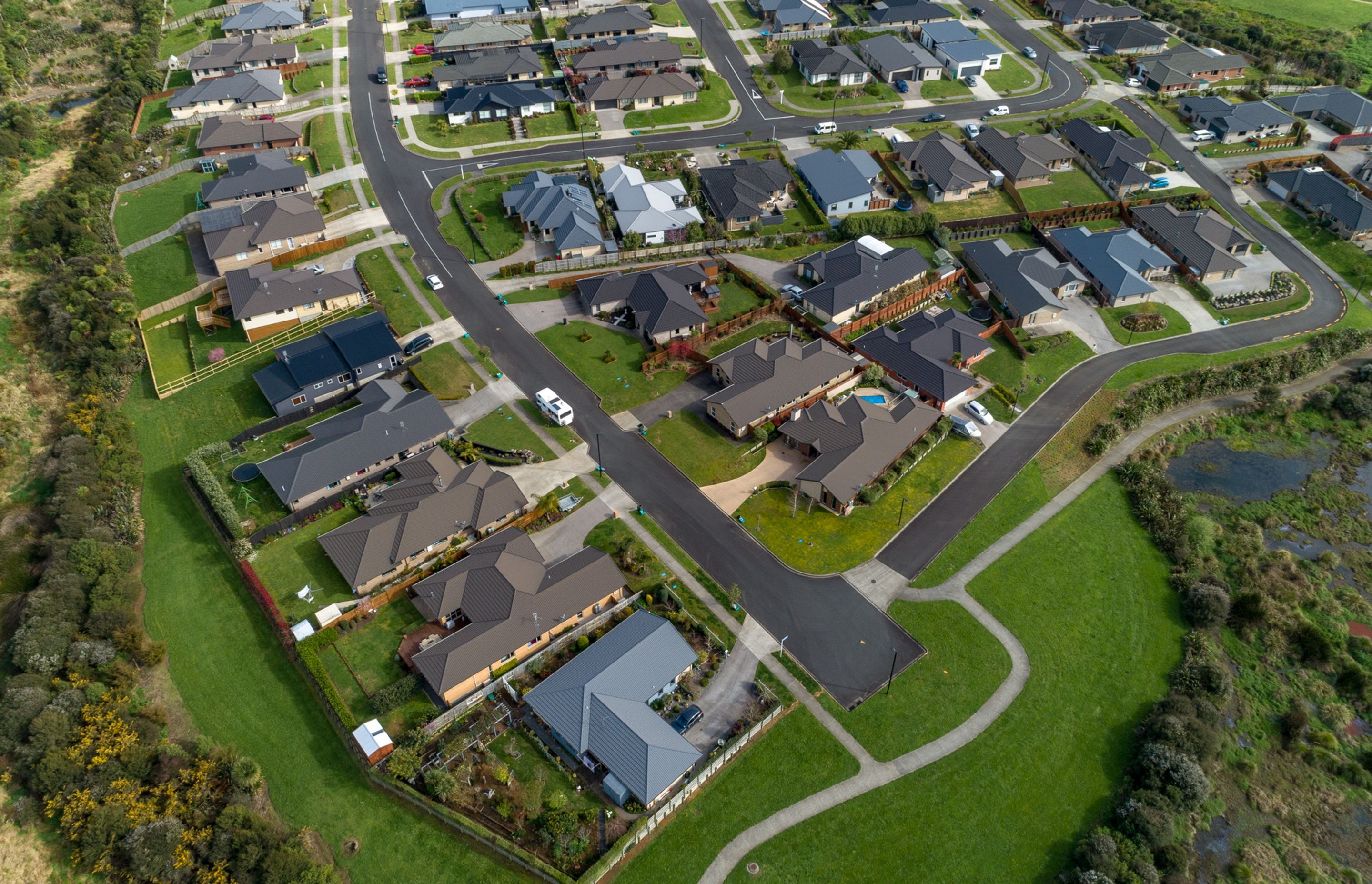 Construction Photography NZ - CPNZ - CivilPlan - Pokeno Development - Drone Photo 4