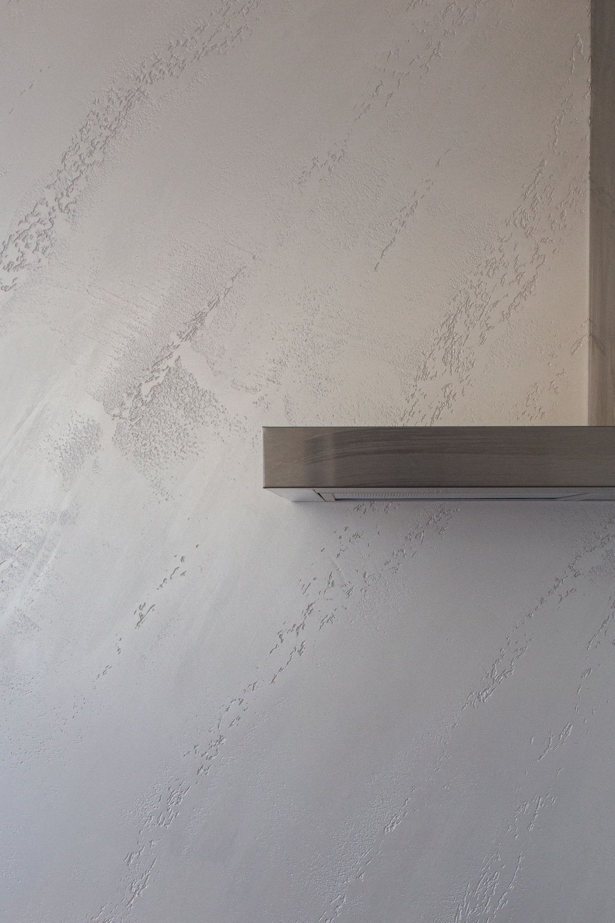 Polished Plaster Splashback